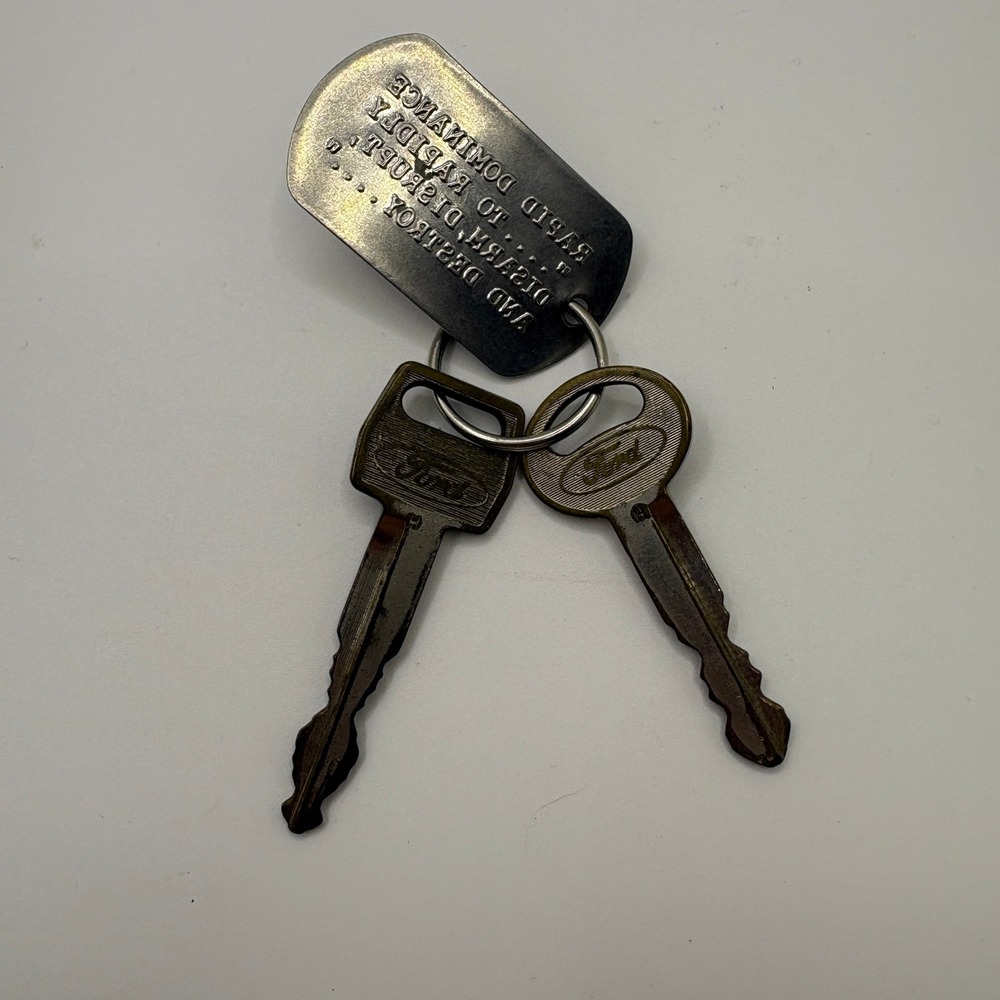 Vintage Ford Motor Company Family of Fine Cars Keys Set